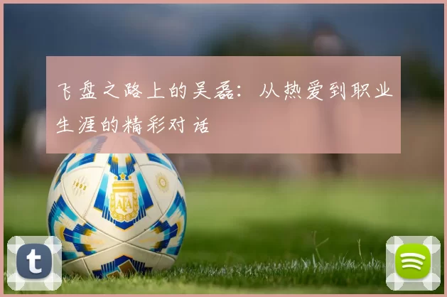 飞盘之路上的吴磊：从热爱到职业生涯的精彩对话